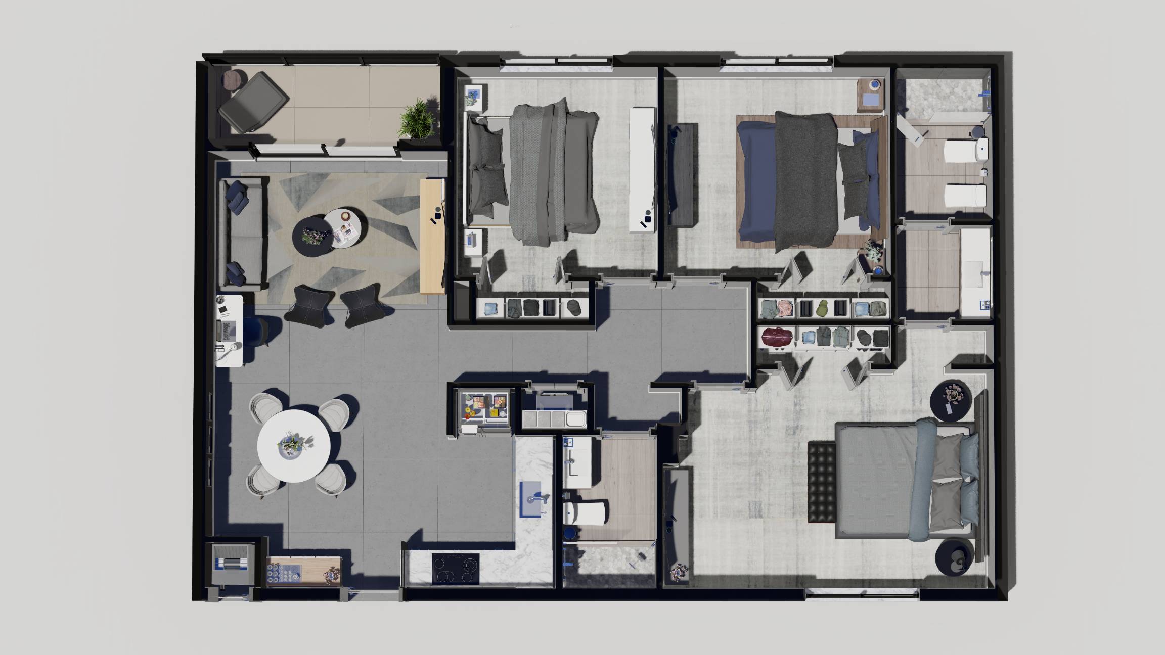 Azure 1 bed apartment rental Florida