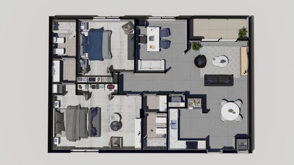 cobalt 2 bedroom apartment for rental