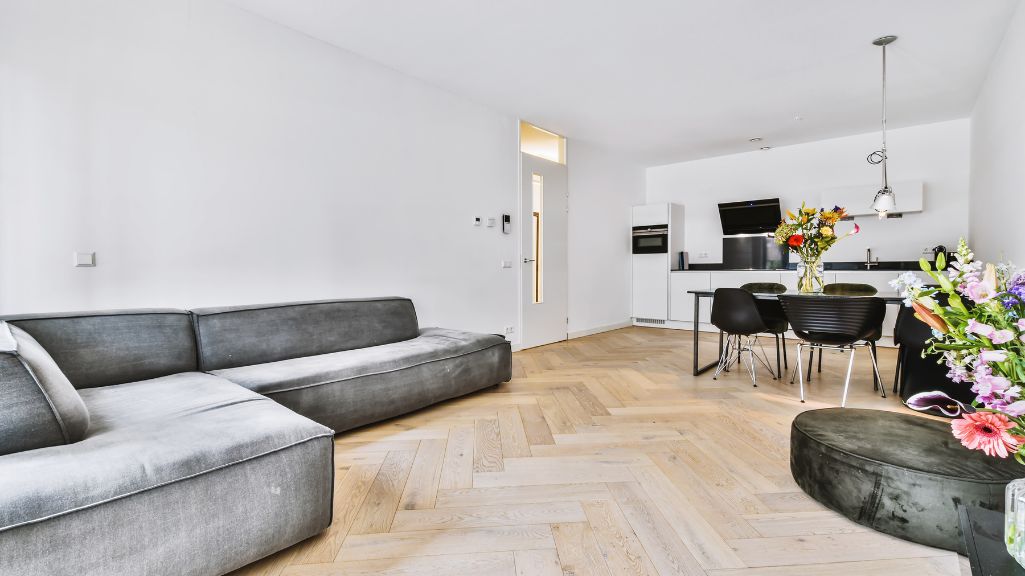 short term apartments Hollywood Living room2